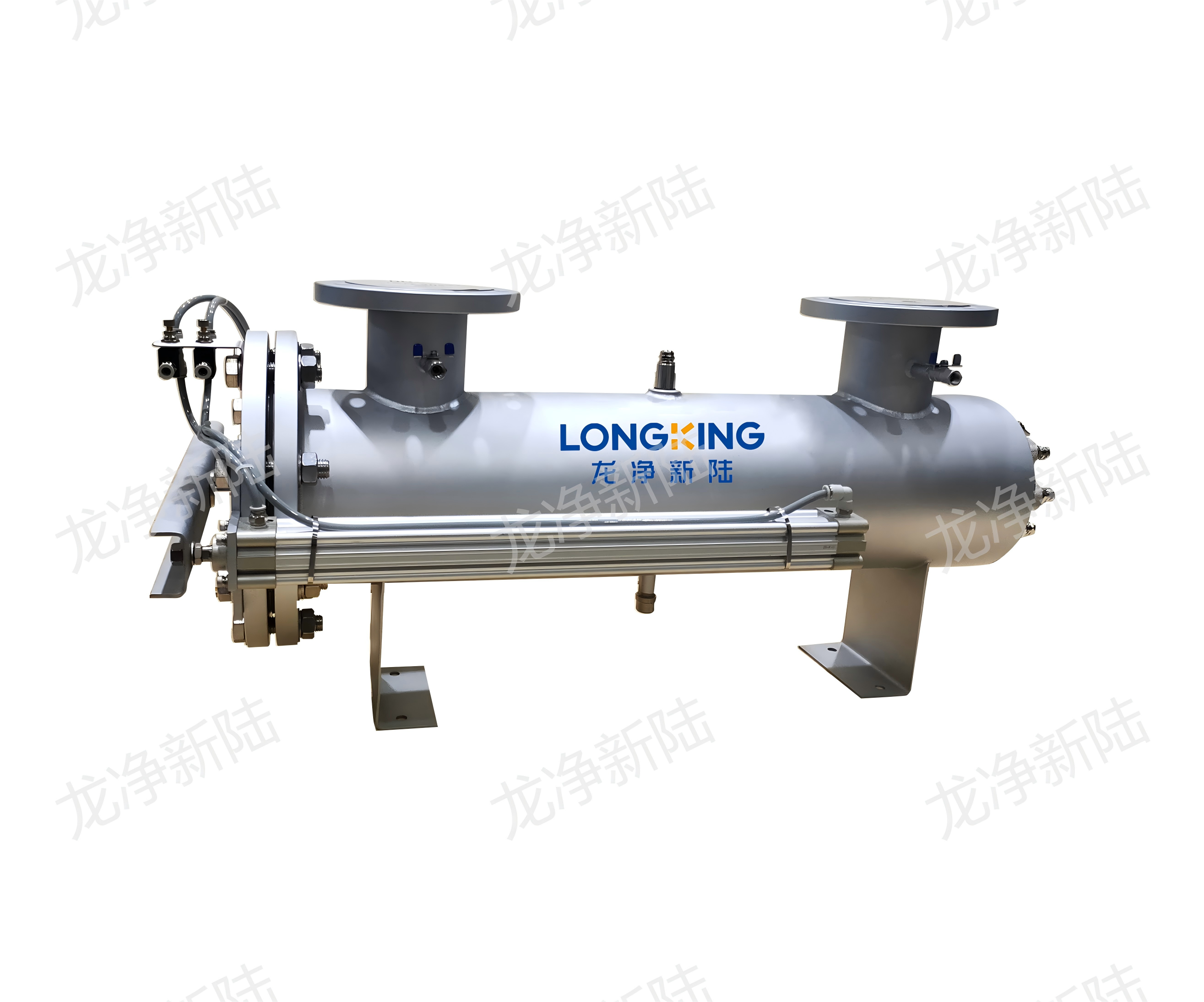 Small ducted low-pressure mercury lamp system 